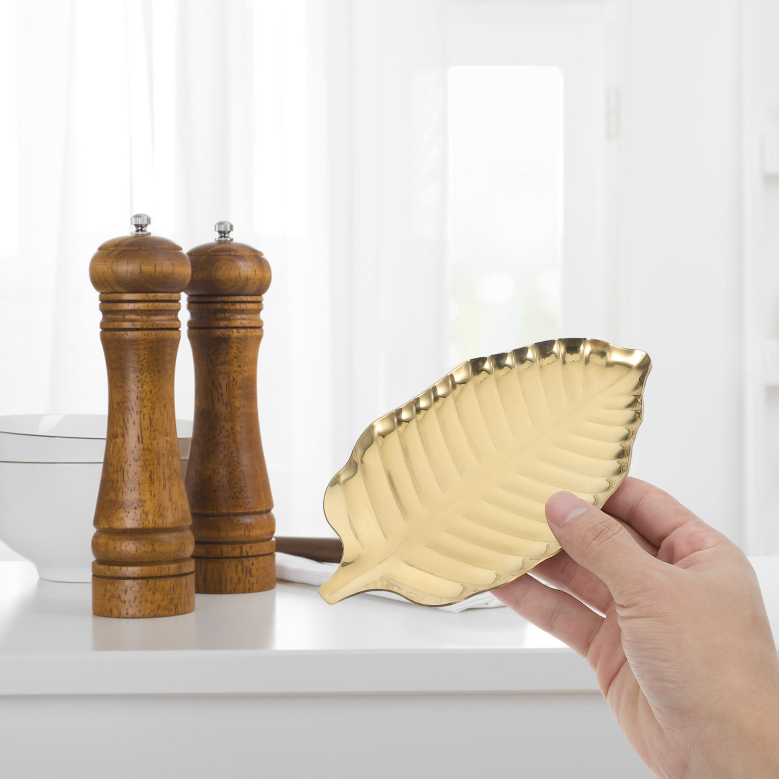 Kitchen Baking Station - Multifunctional Gold Stainless Spoon Rest for