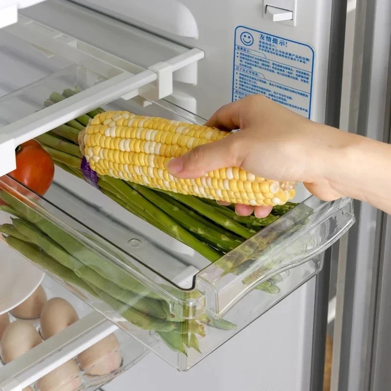 Hanging Pull Out Fridge Drawer - Kitchen Baking Tins ulasan dan harga