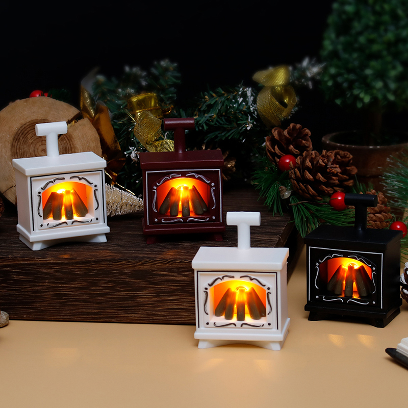 Dollhouse Miniature Fireplace  - Kitchen Up ulasan dan harga