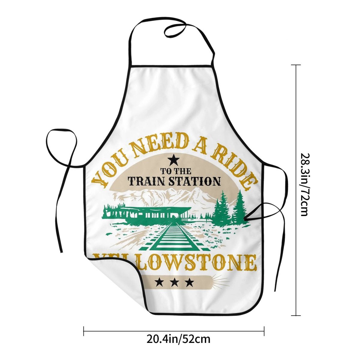 Yellowstone You Need A Ride To - Kitchen Baking Station ulasan dan harga