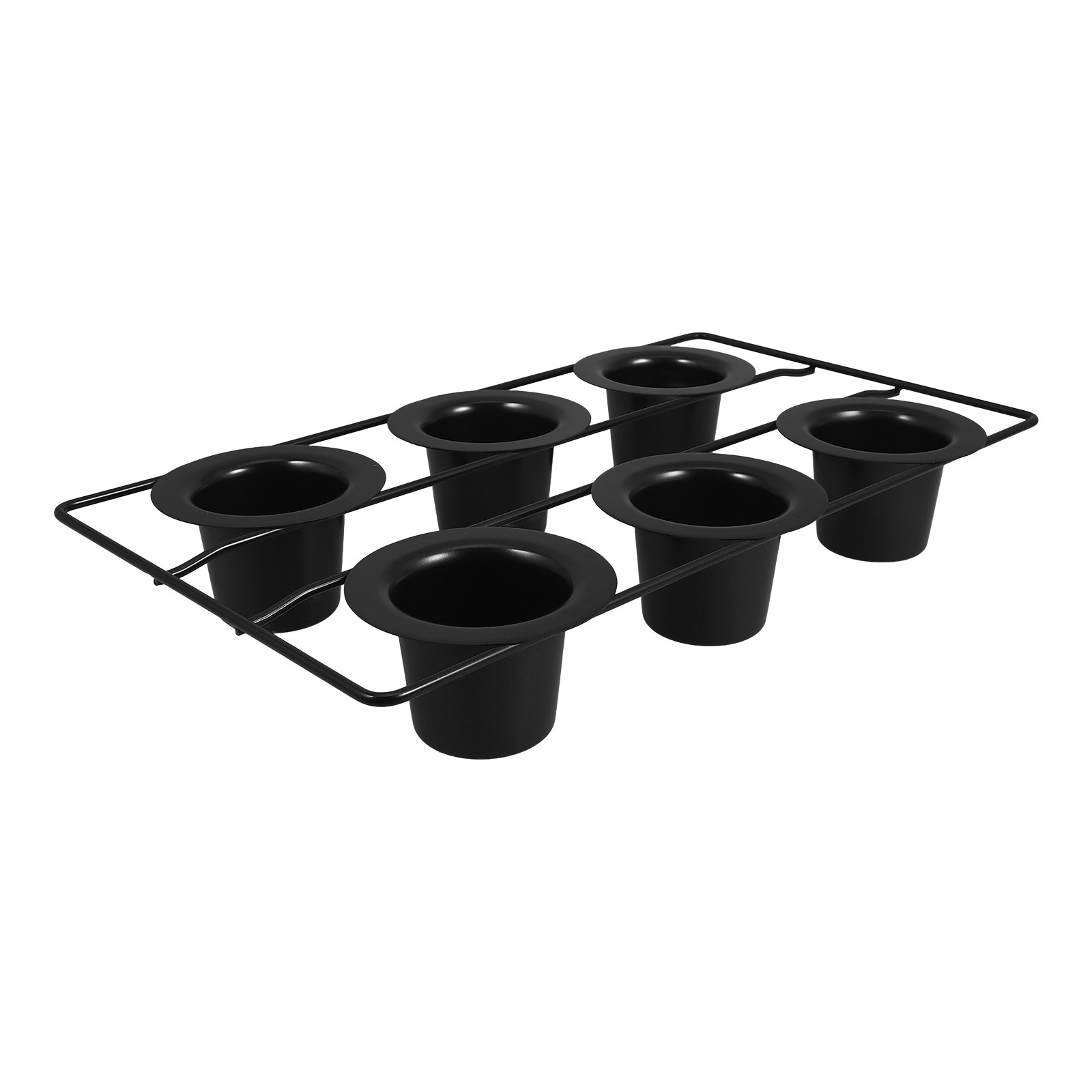 6-Cup Heavy-Duty Black Carbon  - Muffin Tin Nonstick ulasan dan harga