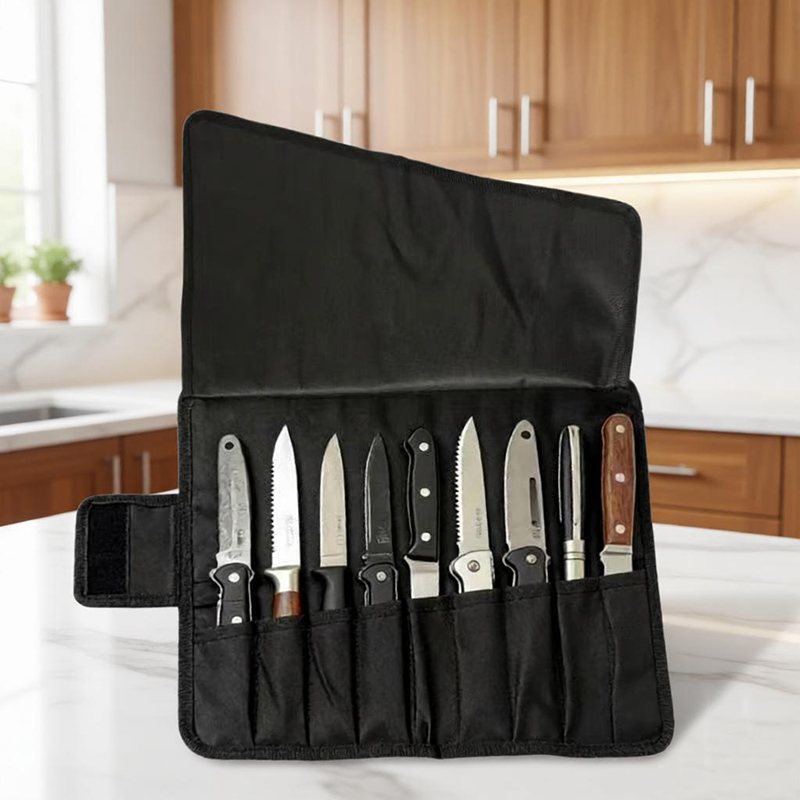 9 Slot Foldable Roll Up Chef K - Kitchen Up ulasan dan harga