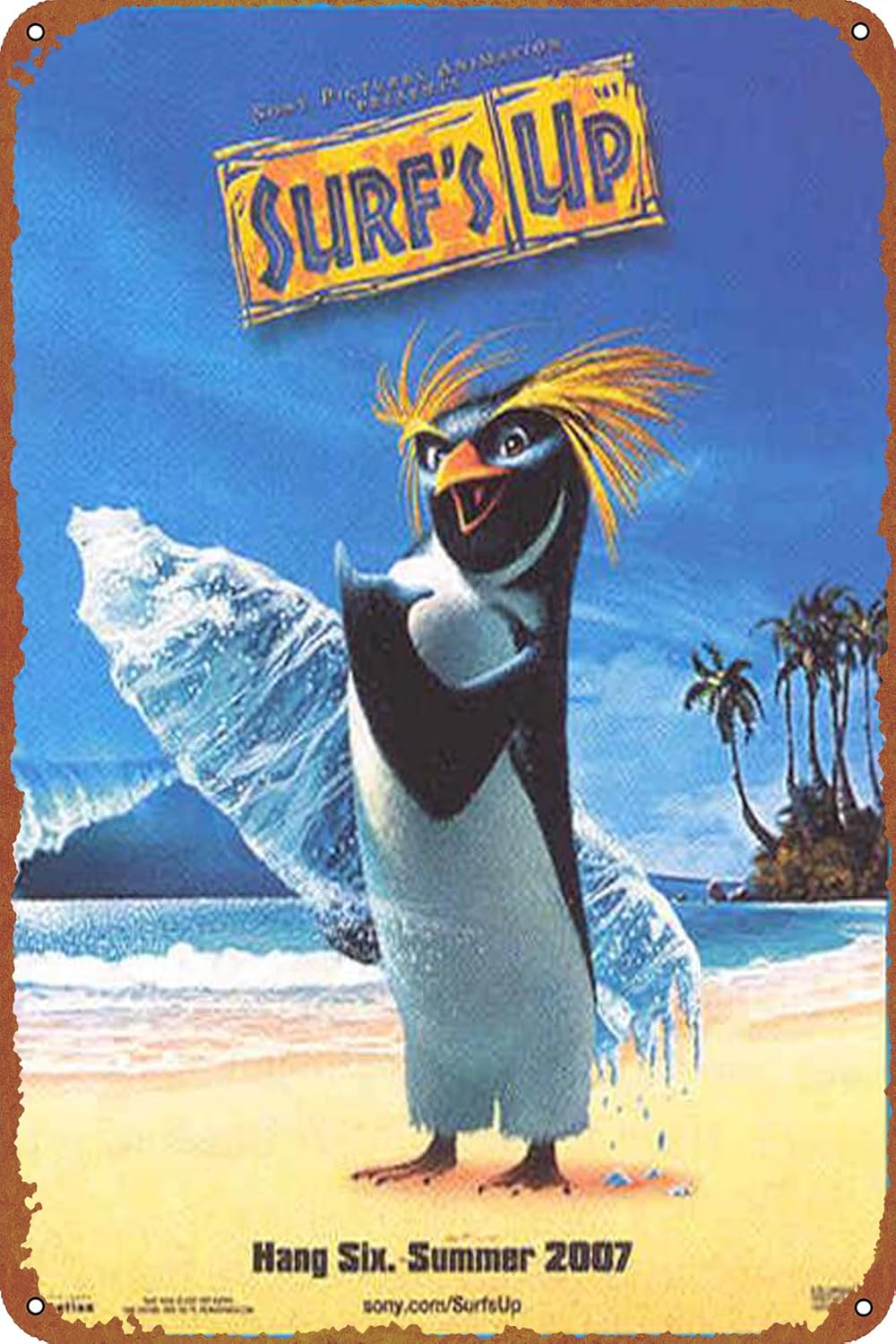1p,Surfs Up Movie Poster Metal - Kitchen Up ulasan dan harga