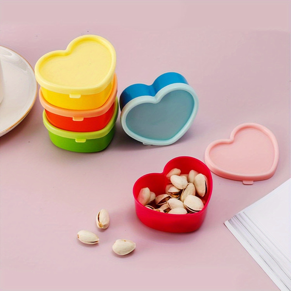 5PCS Mini Lunch Box Condiment  - Kitchen Baking Tins ulasan dan harga