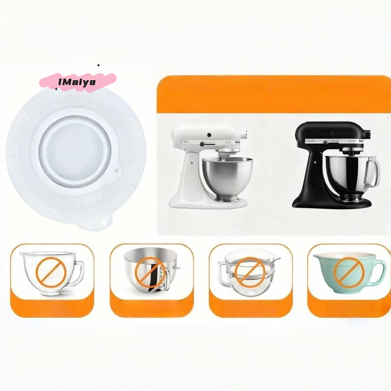 1Pc Silicone Mixer Bowl Lid Co - Stand Mixer Bowl ulasan dan harga