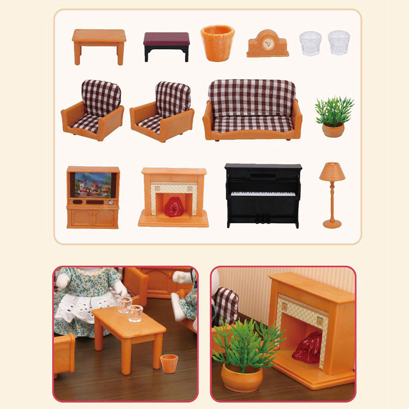 Dollhouse Miniature Gift box p - Kitchen Up ulasan dan harga