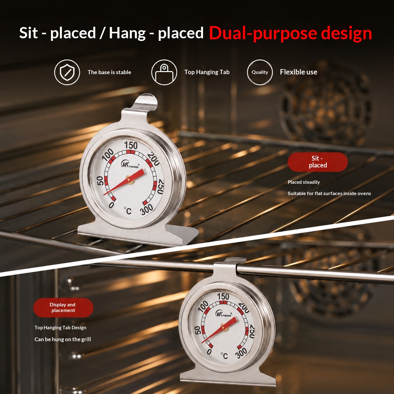 Kitchen Oven Thermometer Food  - Kitchen Up ulasan dan harga