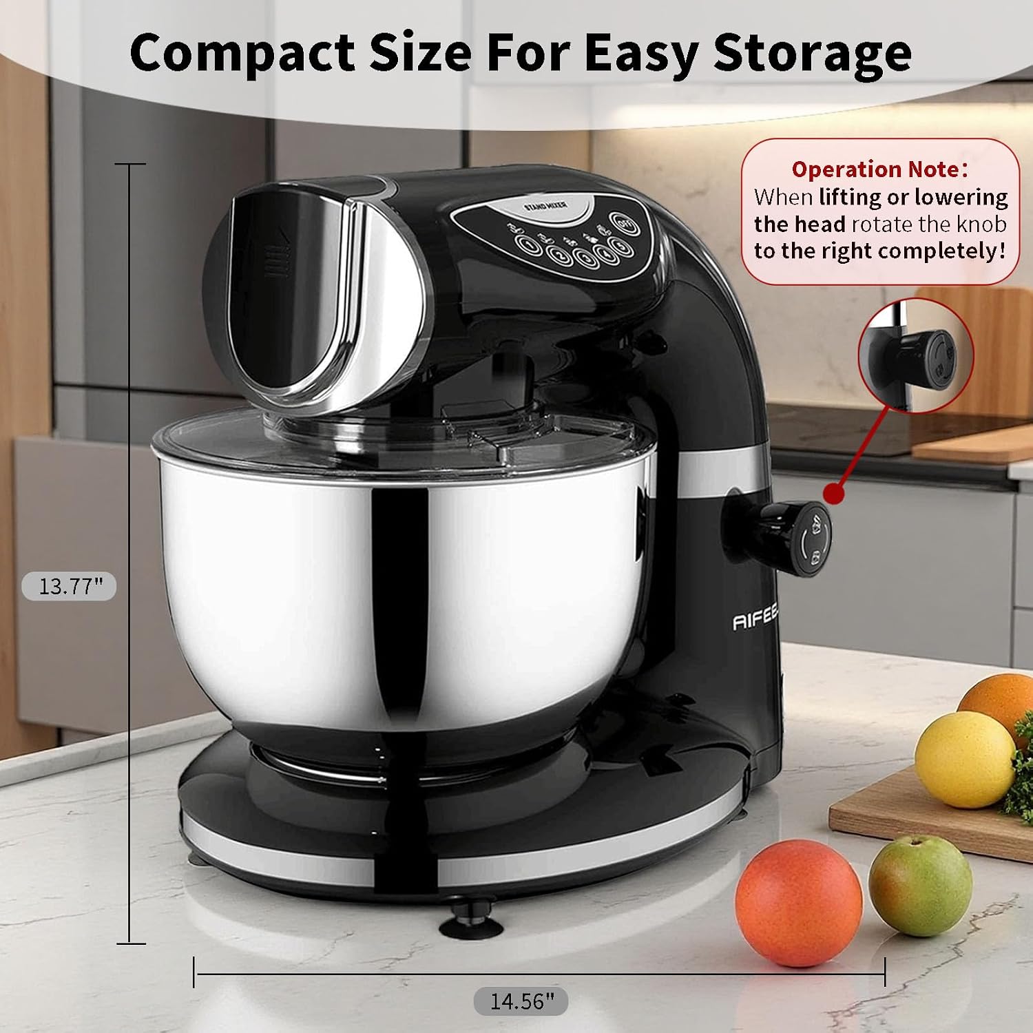 Black Electric Stand Mixer 85Q - Stand Mixer Bowl ulasan dan harga