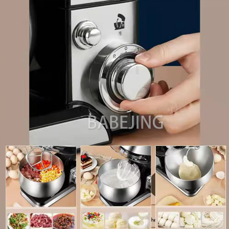 BABEJING 220V Commercial Autom - Stand Mixer Bowl ulasan dan harga