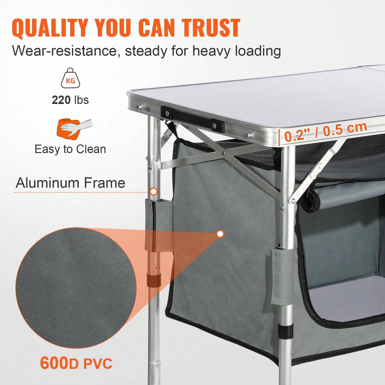 Quick‑Set‑Up Folding Camping K - Kitchen Up ulasan dan harga