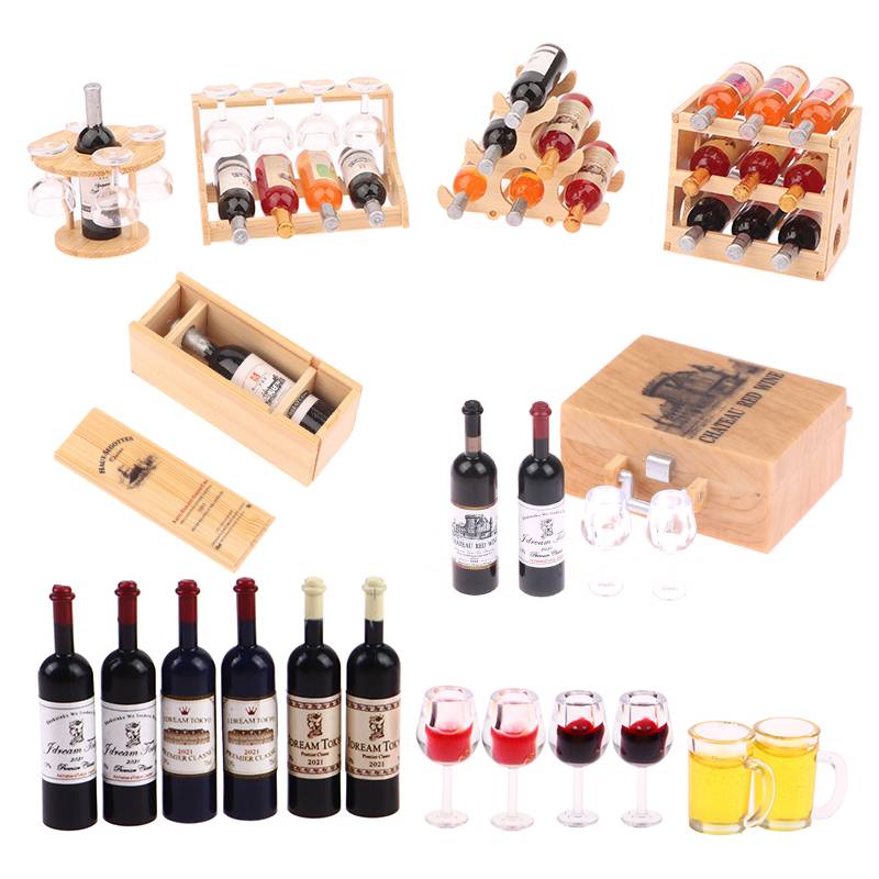 Miniature Wine Glass Rack Gobl - Kitchen Up ulasan dan harga