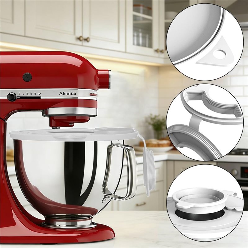 【NECESSITY】Silicone Mixers Bow - Stand Mixer Bowl ulasan dan harga