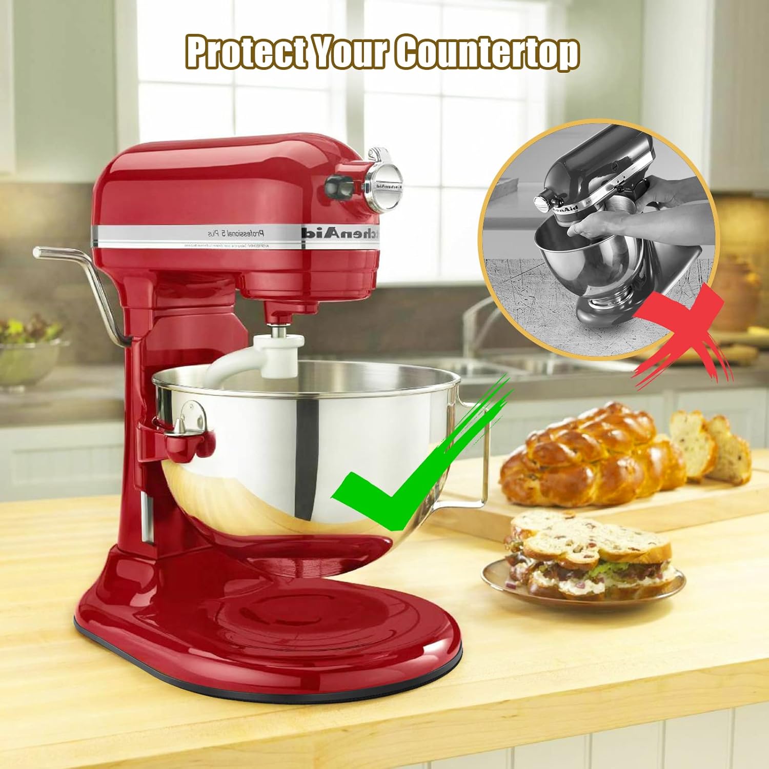 Sliding Mat for Kitchenaid Mix - Kitchenaid Baking Set ulasan dan harga