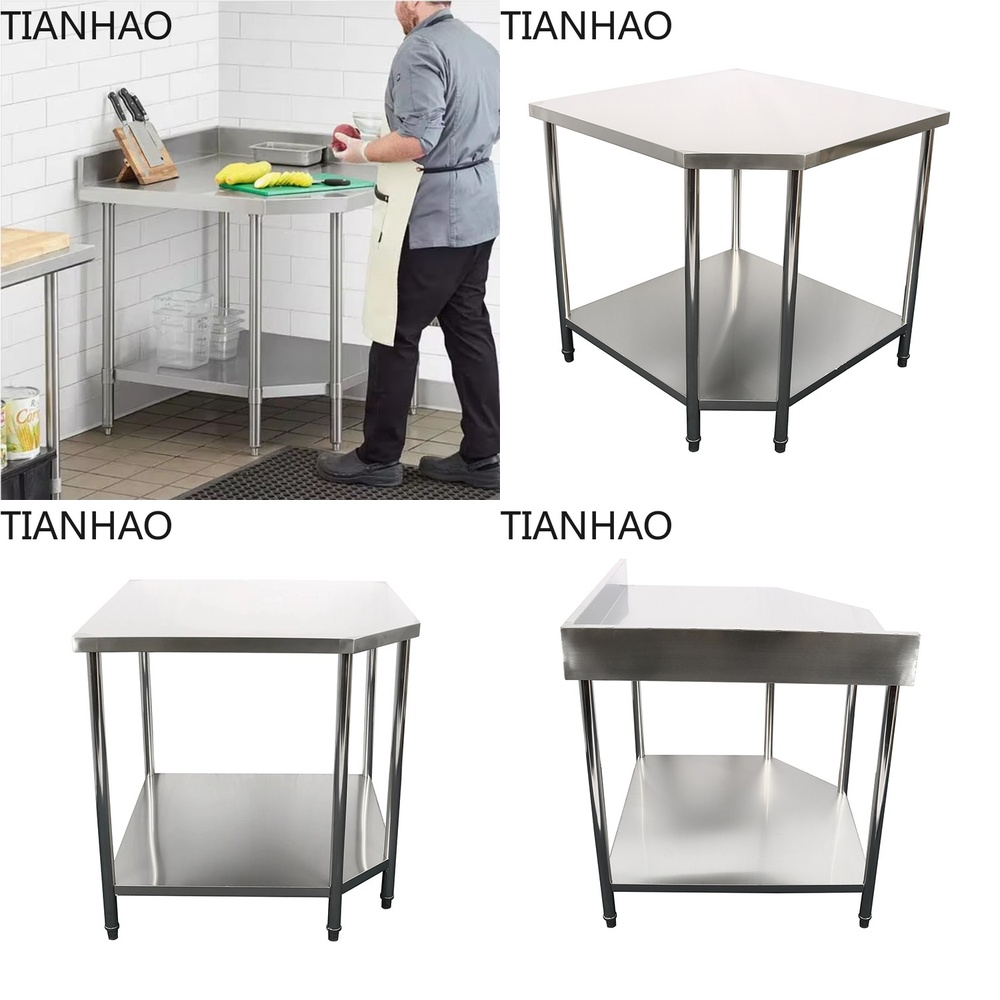 Stainless Steel Commercial Wor - Kitchen Baking Station ulasan dan harga