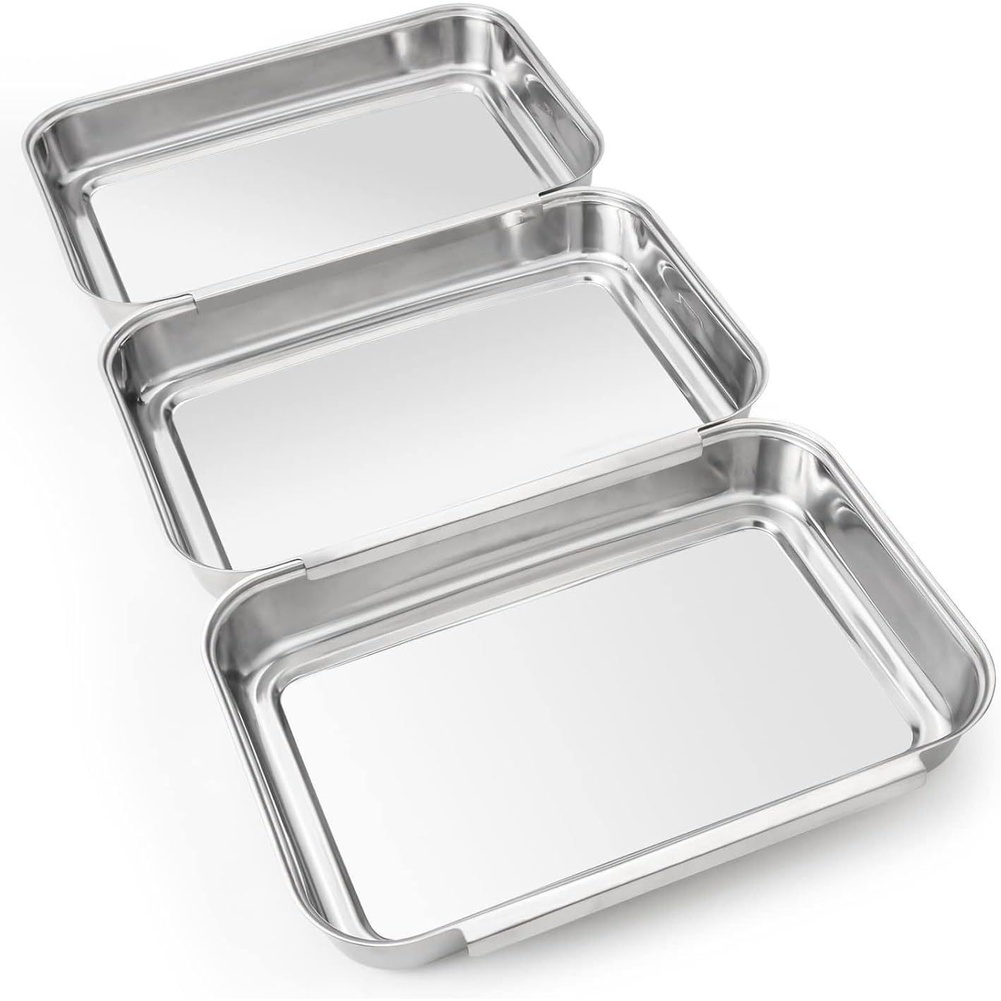 3Pcs Stainless Steel Seasoning - Kitchen Baking Station ulasan dan harga